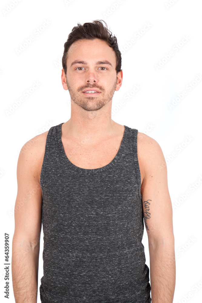 Young man posing Young man posing