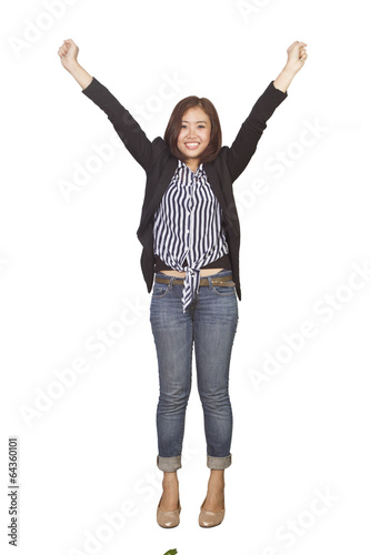 Business Young women.