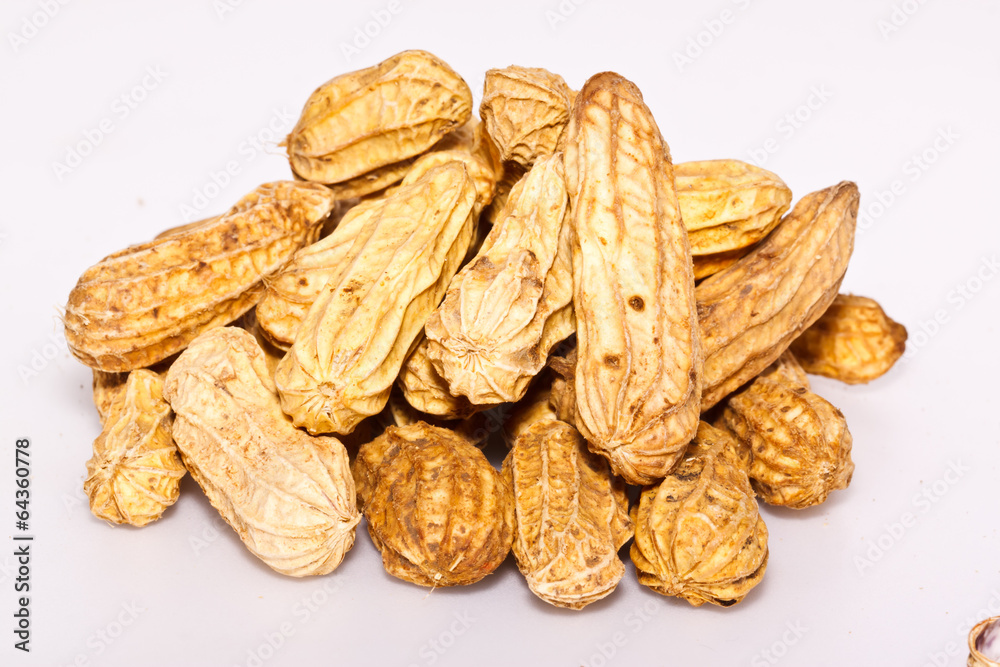 the peanuts on paper background the peanuts on paper background