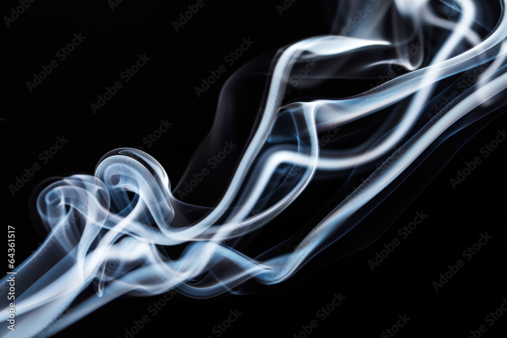 Abstract blue smoke. Abstract blue smoke.