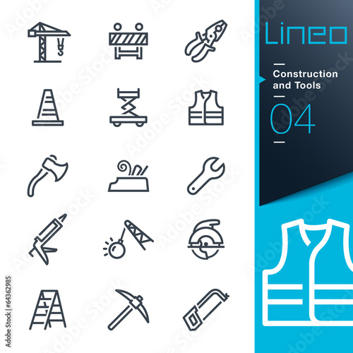 Lineo - Construction and Tools outline icons