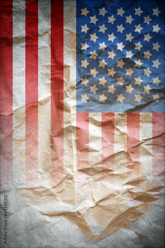 Vintage Flag Poster