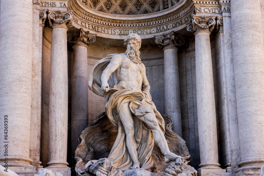 Fototapeta premium Fonatana di Trevi in Rome