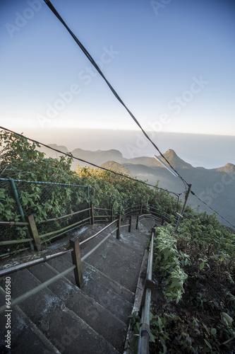 Adam's Peak in Sri Lanka