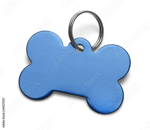 Blue Dog Tag