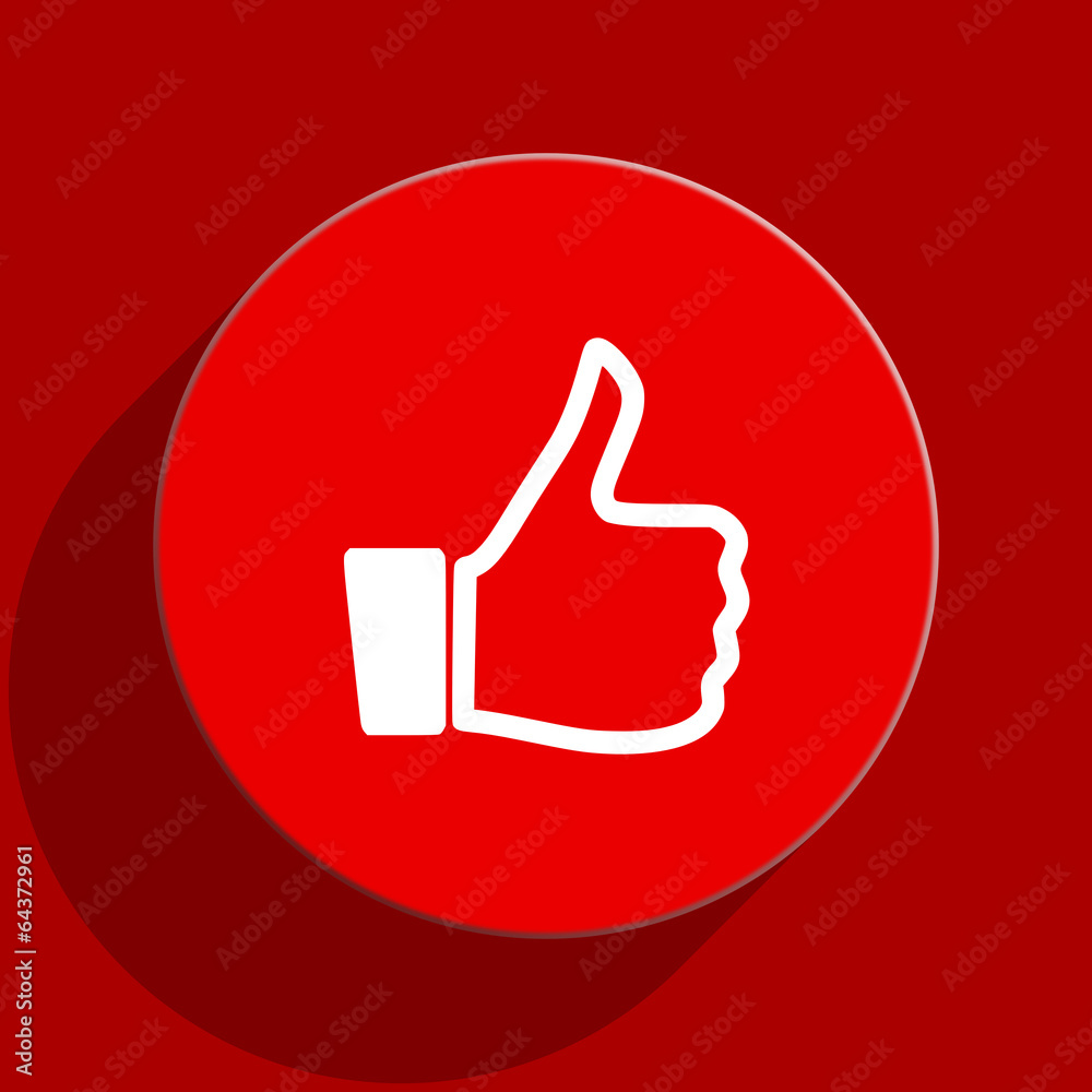 like web flat icon like web flat icon
