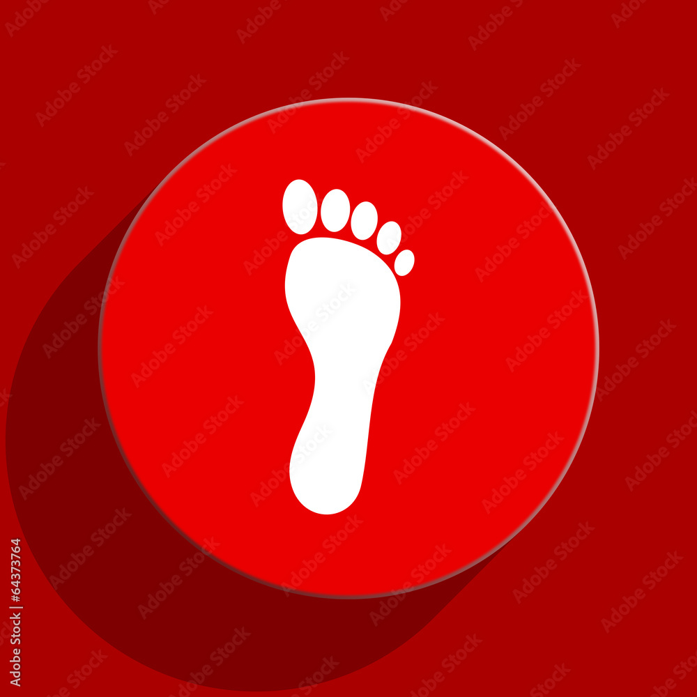 foot web flat icon foot web flat icon
