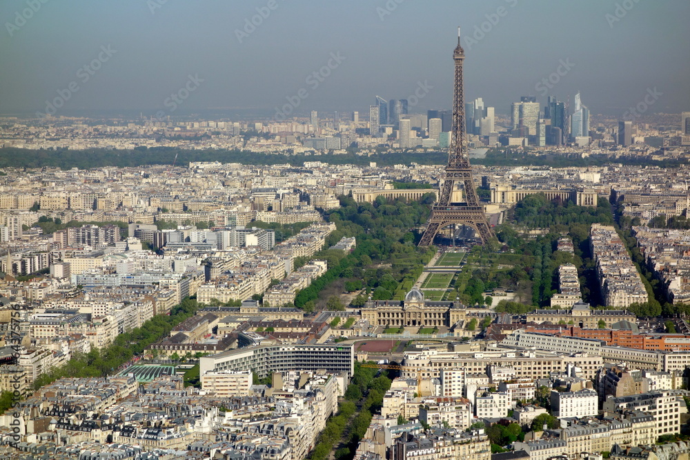 Paris aus der Luft Stock Photo | Adobe Stock