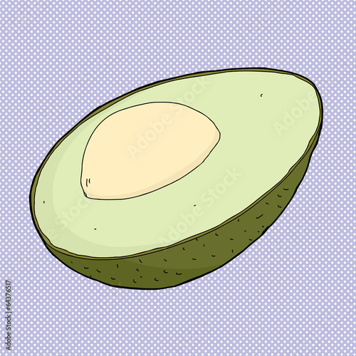 Avocado Cartoon
