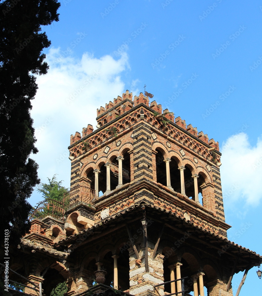 Villa Comunale di Taormina torretta pamoramica