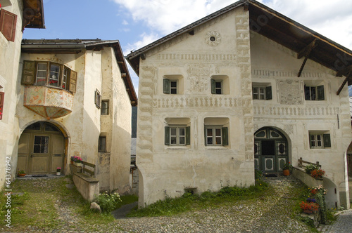 Guarda, typical village in Engadine © Claudio Colombo