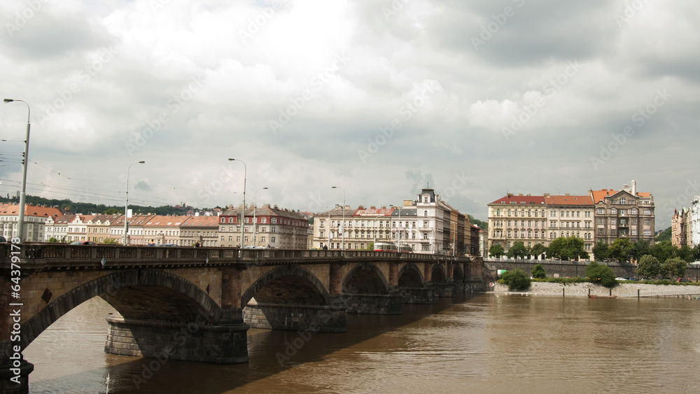 Palacky Bridge, Prague - Czech Republic
