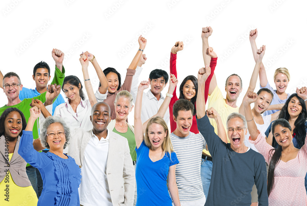 Group of Diverse People Celebration Group of Diverse People Celebration