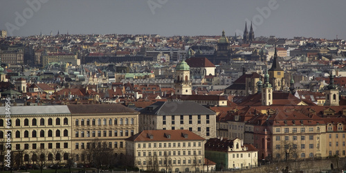 Prague - a general view of the old part of the city