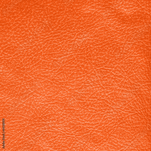 orange leatherette