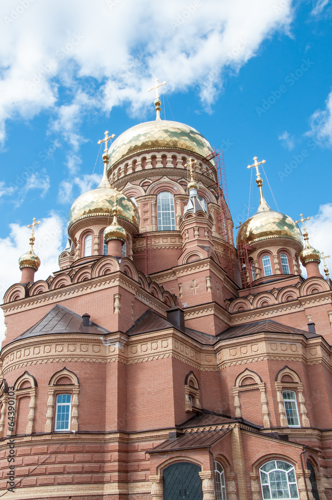 Obraz premium Kazansky Cathedral icon of the mother of God, Orenburg