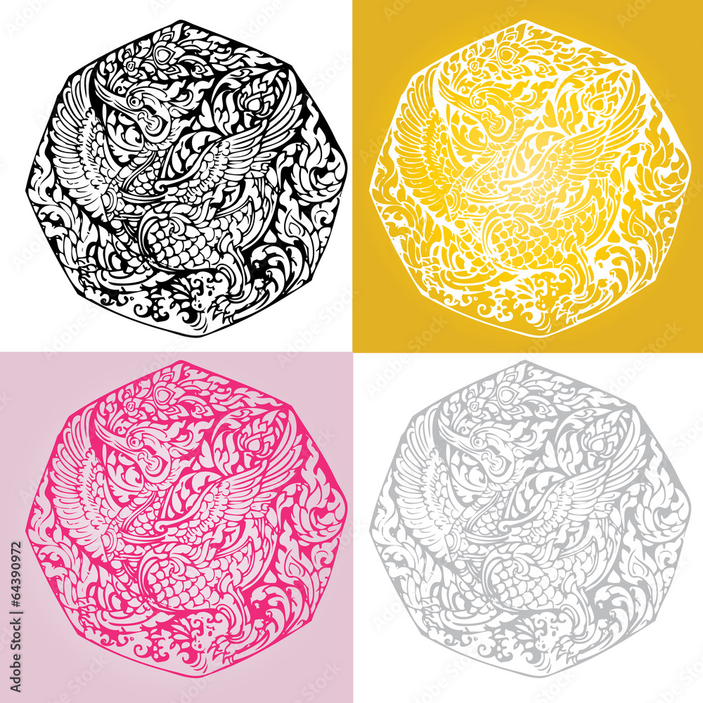 Swan pattern Swan pattern