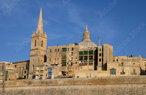 Malta, the picturesque city of Valetta photo