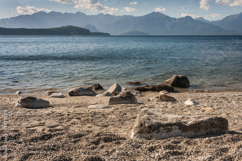 lake Manapouri, Fiordland photo