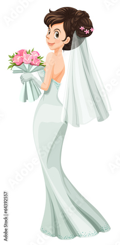A beautiful bride