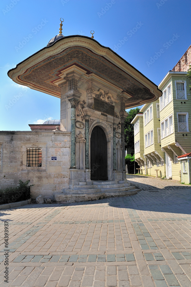 Fototapeta premium Hagia Sphhia Sultan's Door In Istanbul