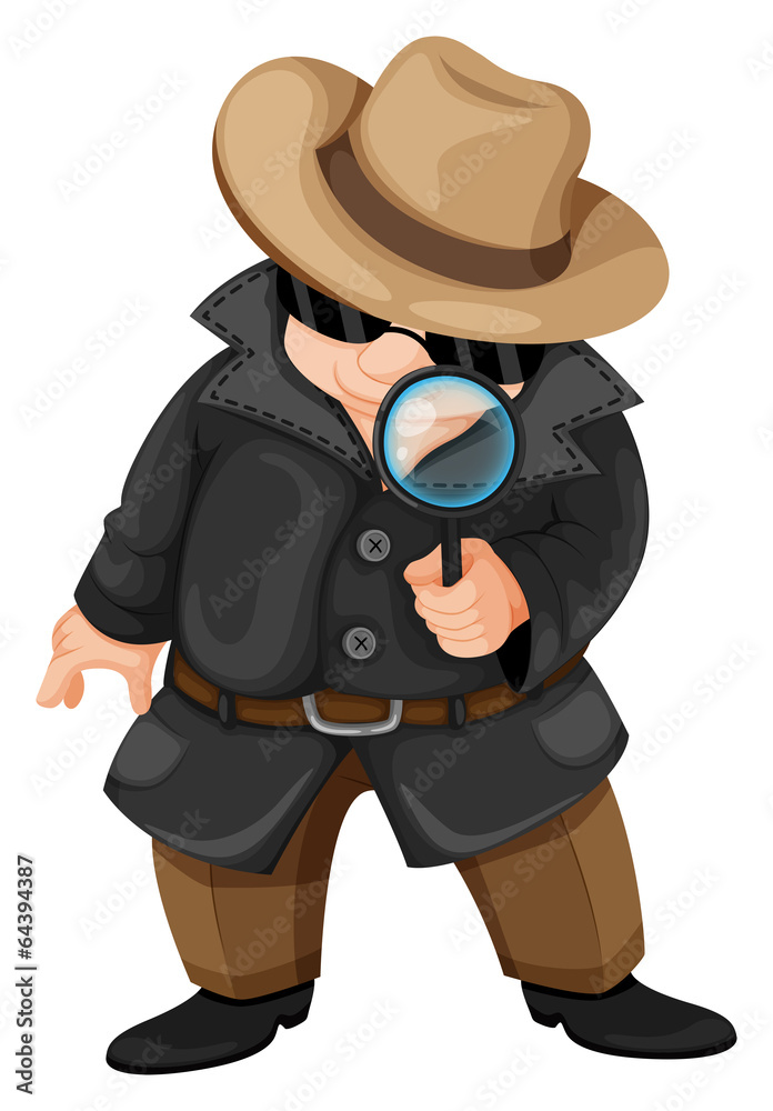 A fat detective A fat detective