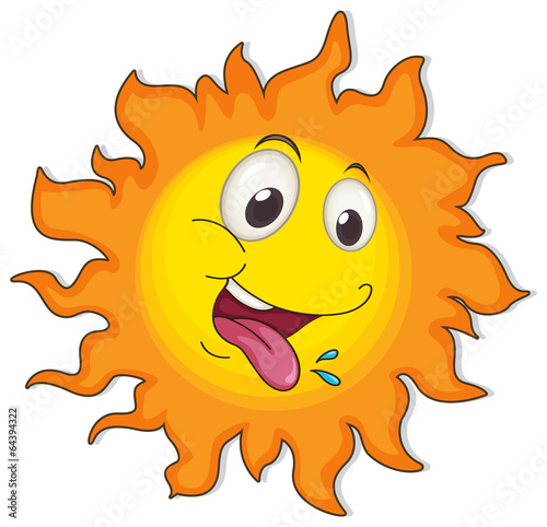 A happy sun