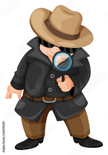 A fat detective