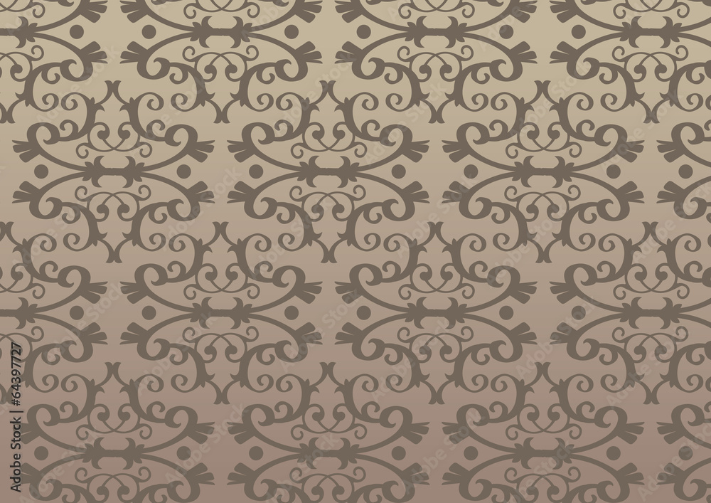 Retro decorative pattern Retro decorative pattern