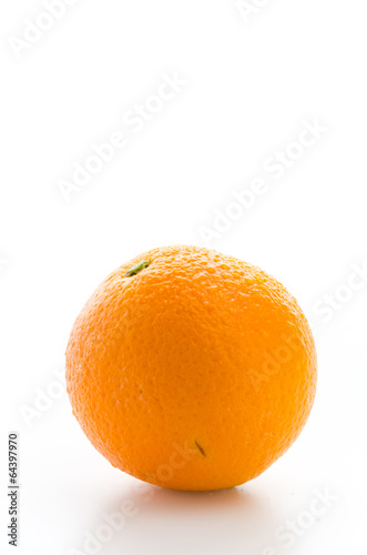 Orange isolated on white