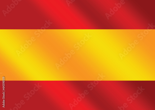 spain flag and map Country shape idea design