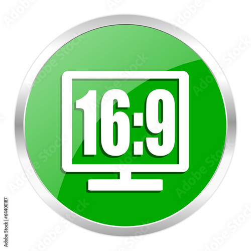 16 9 display icon