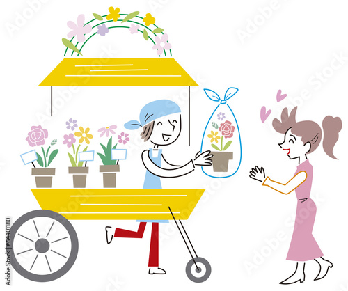 ケータリングの花屋さん