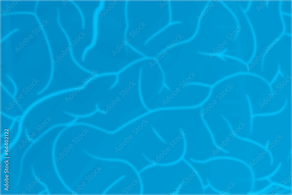 Obraz premium Blue brain background
