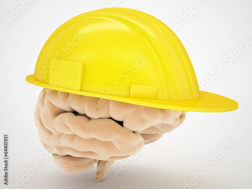 brain protection medical concept