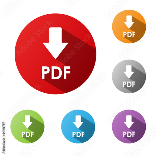 "DOWNLOAD PDF" Buttons (internet search document save upload)