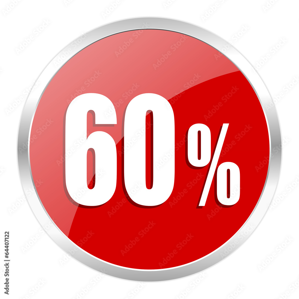 60 percent icon 60 percent icon