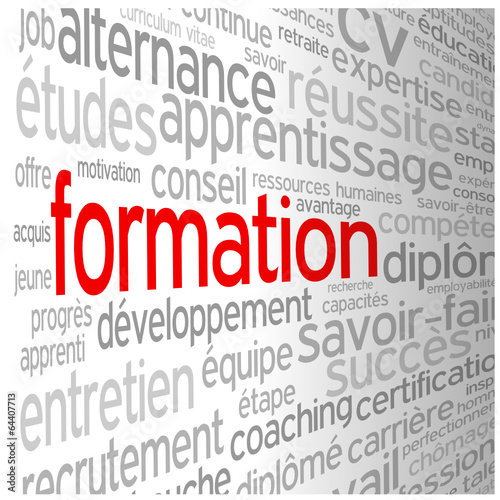 Nuage de Tags "FORMATION" (séminaire continue professionnelle)