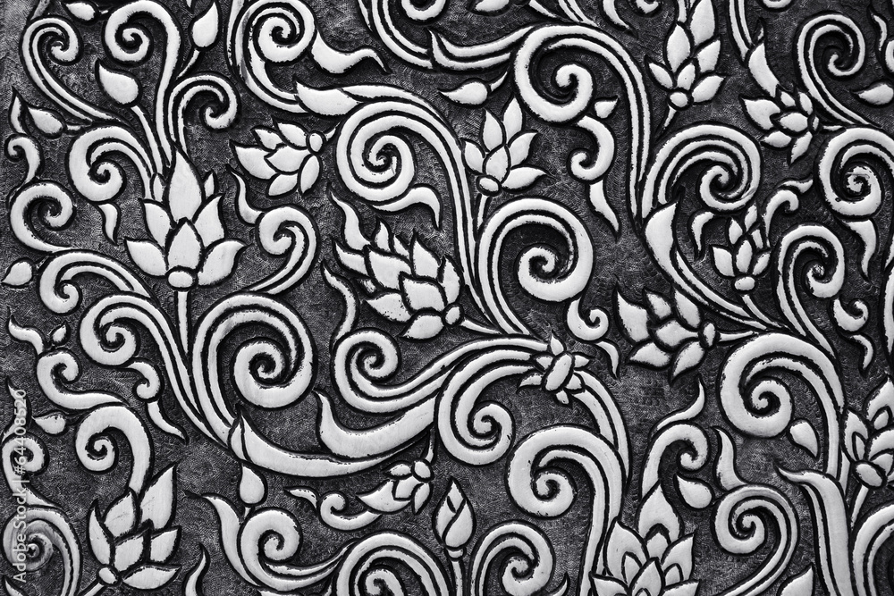 Traditional Thai style pattern decorative Traditional Thai style pattern decorative