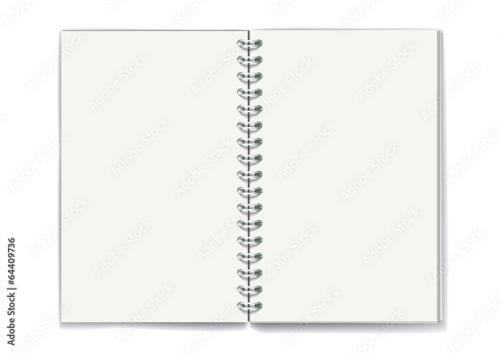 Notepad. Vector illustration Notepad. Vector illustration