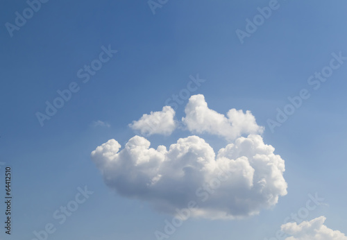 beautiful cloud floating in the sky © Владимир Лешанков