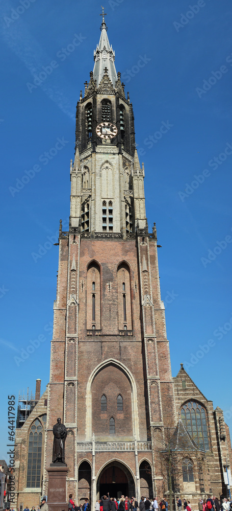 Fototapeta premium Nieuwe Kerk Delft Nederland