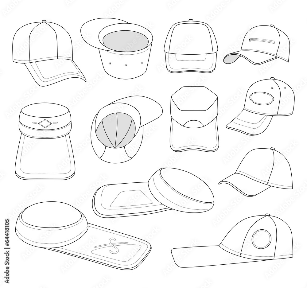 Cap template set