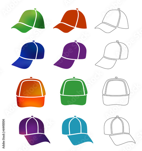 Cap template set
