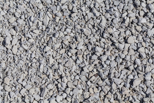 Crushed gravel texture