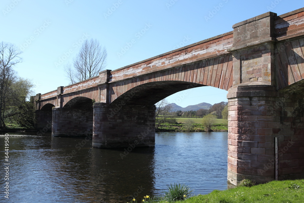 Mertoun Bridge, spanning the River Tweed in Scotland