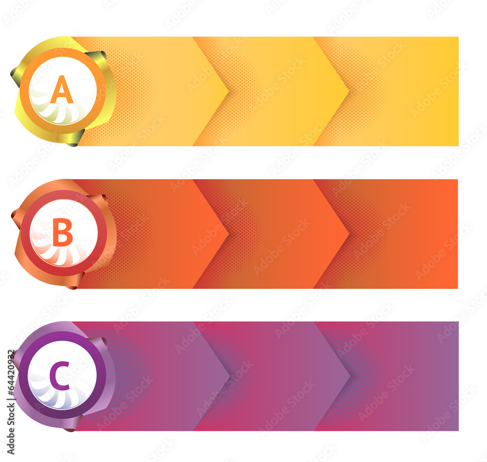 Obraz premium Vector paper progress background. eps10