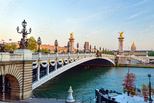 Obraz na plátně Pont Alexandre