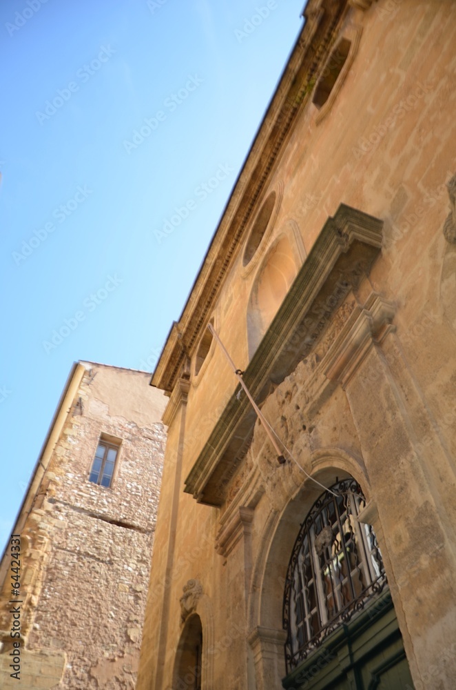 Architecture, façades, Aix en Provence 