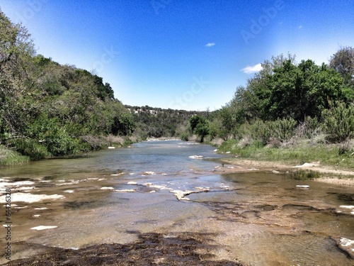 HDR picture from the middle of a river